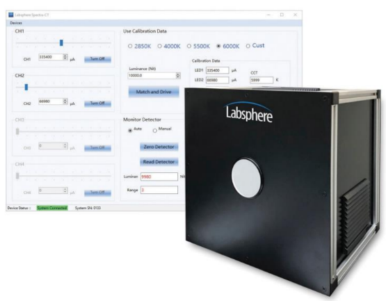 Spectra-CT 色溫可調(diào)積分球校準(zhǔn)光源